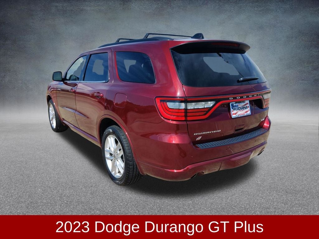 2023 Dodge Durango — rear three-quarter view