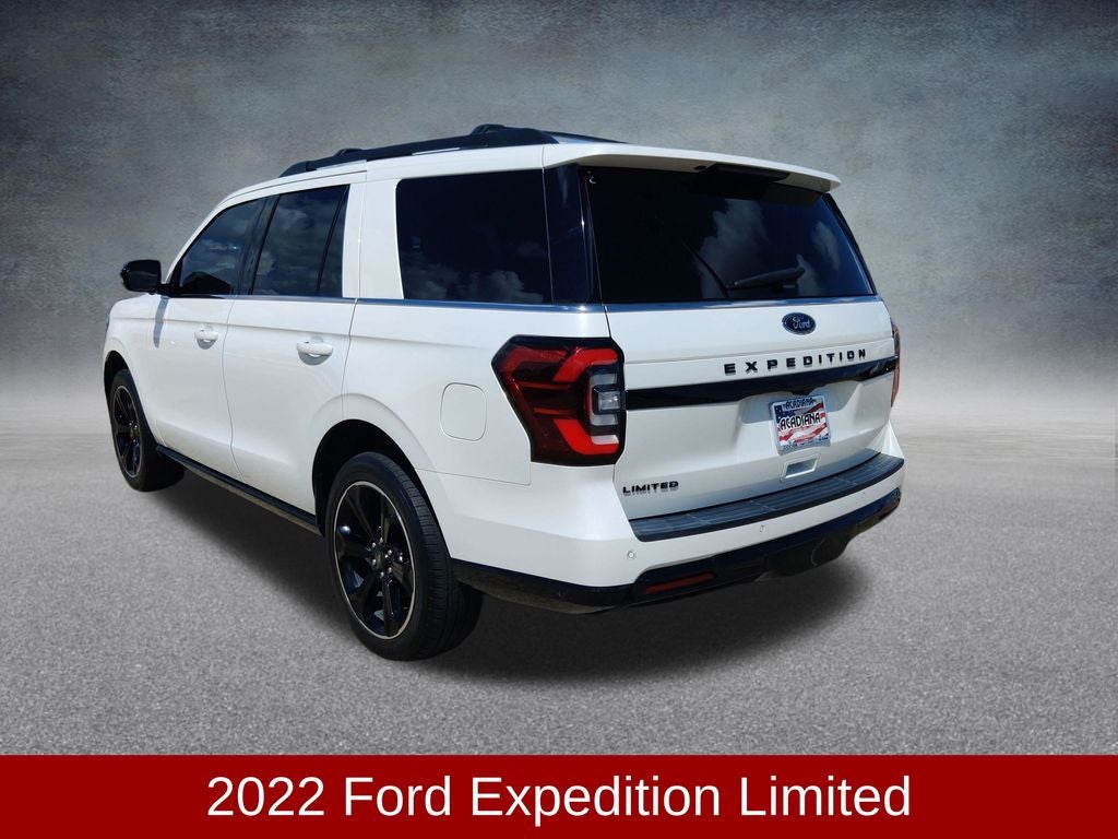 2022 Ford Expedition — rear three-quarter view