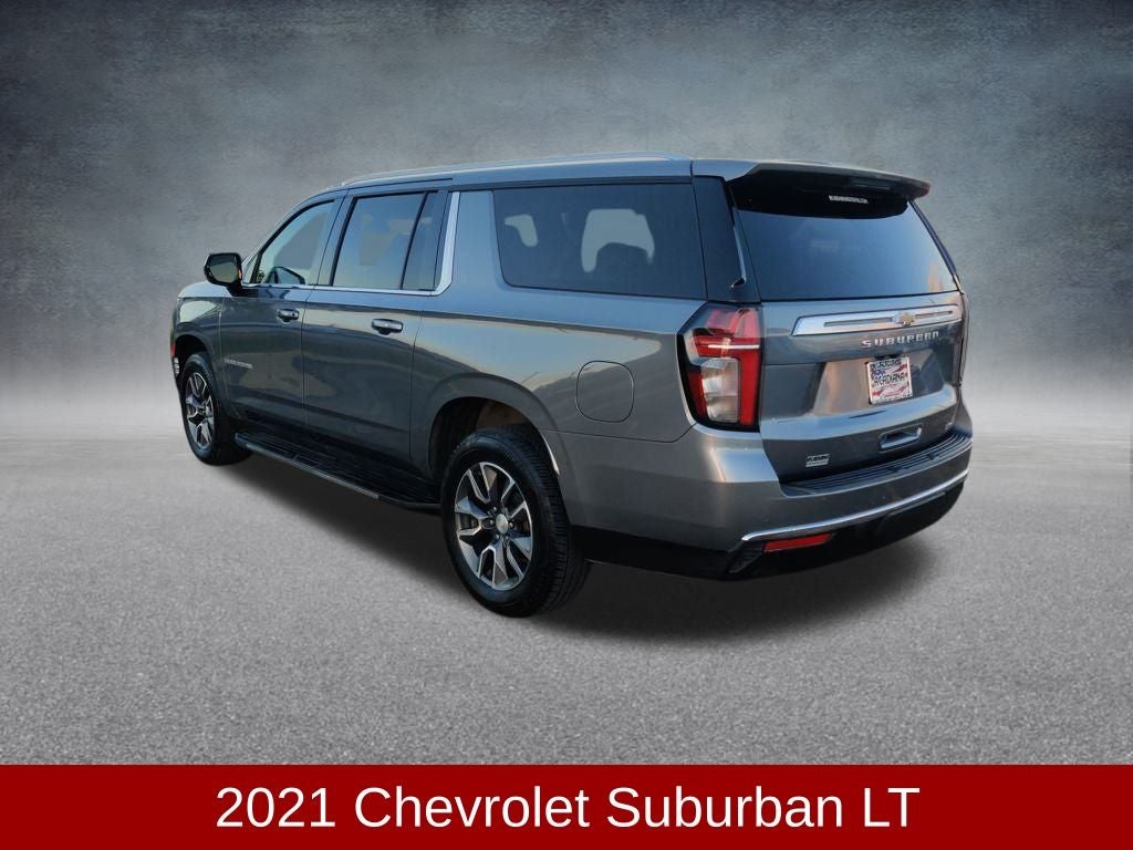 2021 Chevrolet Suburban — rear three-quarter view