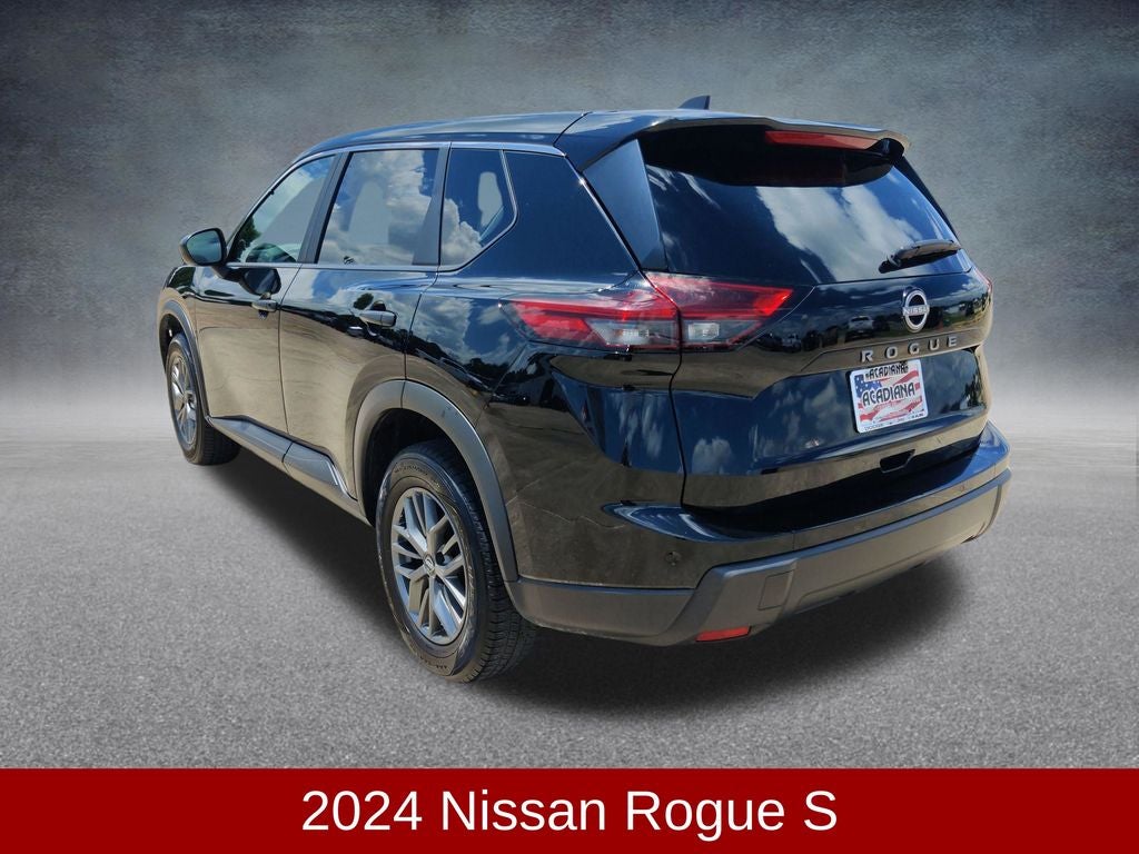 2024 Nissan Rogue — rear three-quarter view