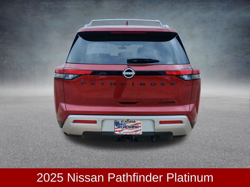 2025 Nissan Pathfinder — interior view